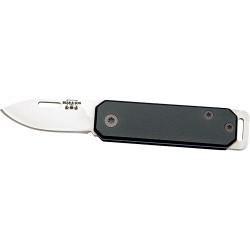 Bear & Son Slip Joint Folder 1.5" Black/Ss Alumimun Handle