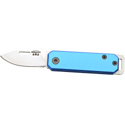 Bear & Son Slip Joint Folder 1.5" Blue/Ss Alumimun Handle