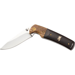 Browning Knife Buckmark Folding Hunter 3" Blade Wood