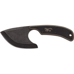 Browning Knife Cutoff Skinner 2.5" Blade Black W/Sheath