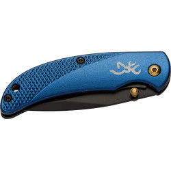 Browning Knife Prism Iii Folding Hunter 2.38" Blade Blue Alum