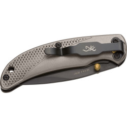 Browning Knife Prism Iii Folding Hunter 2.38" Blk/Carbon Gray