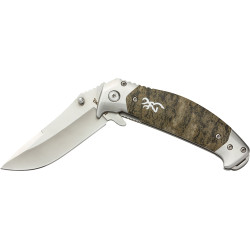 Browning Knife Tactical Folding Hunter 3.25" Blade Mo Bl Steel