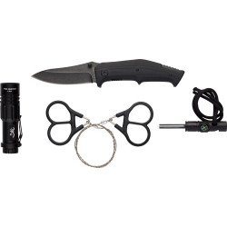 Browning Outdoorsman Survival Knife Light Saw Firestarter