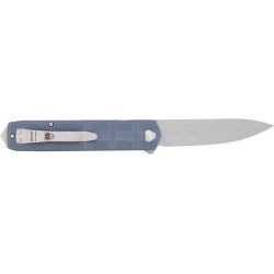 Cobratec Kuzio Folder 3.12" Gray G10 D2 Blade