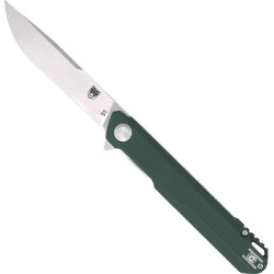 Cobratec Monarch 3.5" Folder Green D2 Steel W/Clip