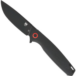 Cobratec Rath 3.5" Folder Black D2 Black Blade