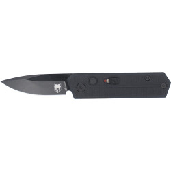 Cobratec Stinger Folder 1.9" Black/Black D2 Blade Sd Button