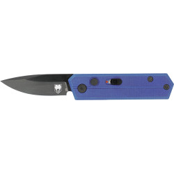 Cobratec Stinger Folder 1.9" Purple/Blk D2 Blade Sd Button