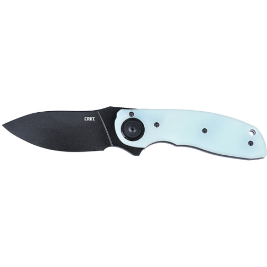 Crkt Bot Deadbolt 2.21" Black/ Natural G10 Folder, 5420, 794023542004