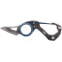 Crkt Compano Sheepsfoot 1.44" Carabiner Black/Ss Folder