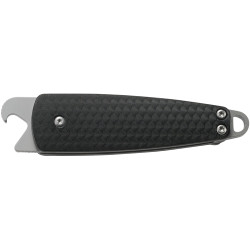 Crkt Dually 1.72" Folder Bead Blast Finish Plain Edge Black