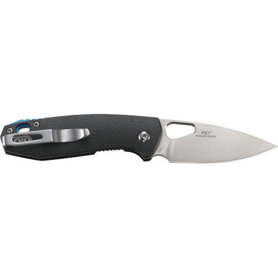 Crkt Piet 2.68" Plain Edge Folding Blade W/Liner Lock, 5390, 794023539004