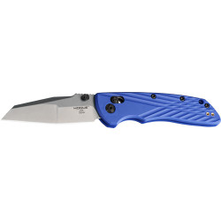 Hogue Deka Able Lock Folder 3.25" Mod Wharncliffe Poly Blu