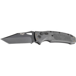 Hogue K320A Tactical 3.5" Auto Folder Tanto Blade Poly Grey