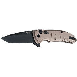 Hogue X1 Microflip 2.75" Foldr Drop Pt Blk Blade Alum Frm Fde