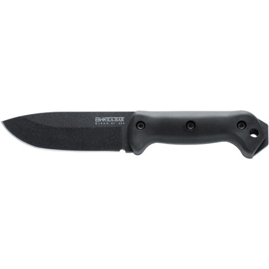 Ka-Bar Becker Companion 5.25" Fixed W/Hard Plastic Sheath, BK2, 617717200021