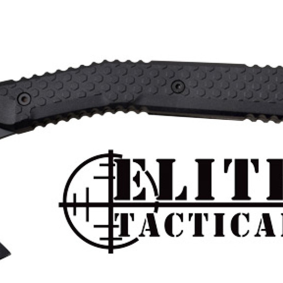 Mc Elite Tactical The Breacher 15" Axe W/Sheath Black/Ss, ETAXE001BK, 805319415503