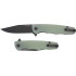 Ocaso Knives Strategy 3.5" Folding Jade G-10/Black Pvd D2