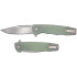 Ocaso Knives Strategy 3.5" Folding Jade G-10/Satin D2