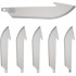 Outdoor Edge 2.2" Drop Point Blade Pack 6 Ss Blades