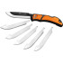 Outdoor Edge 3.5" Razor Lite Edc Folder Orange W/6 Blades