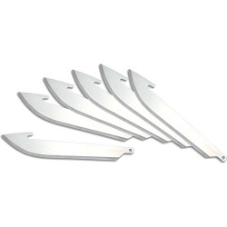 Outdoor Edge 3.5" Replacement Blades 6-Pack Clam Pack