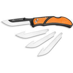 Outdoor Edge 3" Razor Lite Edc Folder Orange W/4 Blades