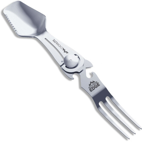 Outdoor Edge Chowlite W/ Full Size Spoon/Fork & 3 Tools, CWL20C, 743404401928