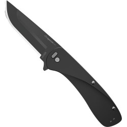 Outdoor Edge Razor Vx1 3" Folding Black Alum Spring Assist