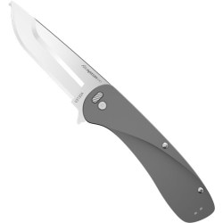 Outdoor Edge Razor Vx1 3" Folding Cool Gray Alum Spring Assist