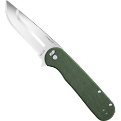 Outdoor Edge Razor Vx3 3" Folding Green Micarta Ss Ball Bearings