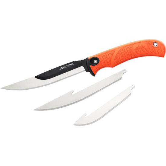 Outdoor Edge Razormax W/ 3.5" Dp Blade & 5" Boning Blade, RMB20C, 743404201931