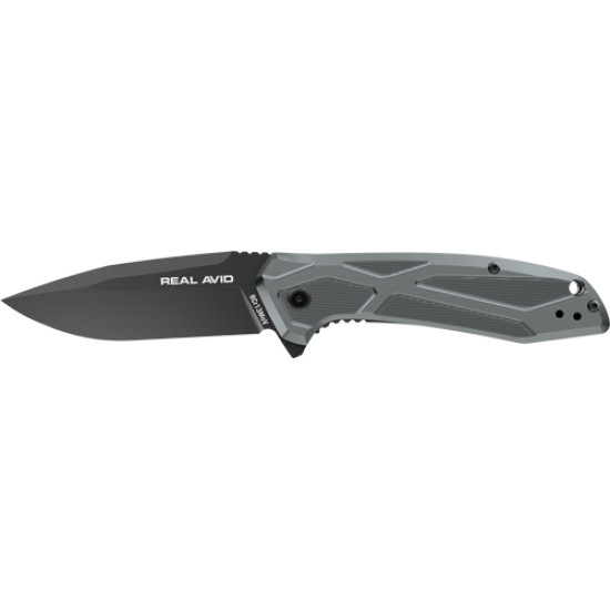 Real Avid Rav-2 Knife Assisted Folding 3.25" Blade Blue, AVRAV2, 813119015014