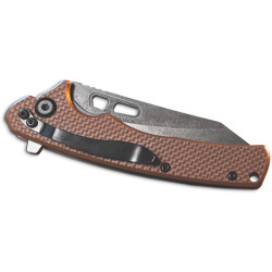 Remington Cutlery Edc Coping 4" Folder G10 Tan/Stone Wash