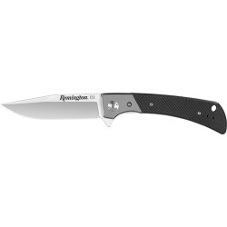 Remington Cutlery Edc Drop Pt 4" Folder G10 Black/Ss