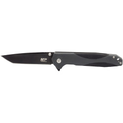 S&W Knife M&P M2.0 2-Tone Clip Folder 3.5" Tanto Fngr Flipper