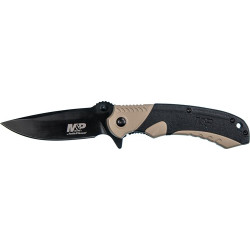 S&W Knife M&P M2.0 Ultra Glide 2.75" Folding Blade Black/Fde