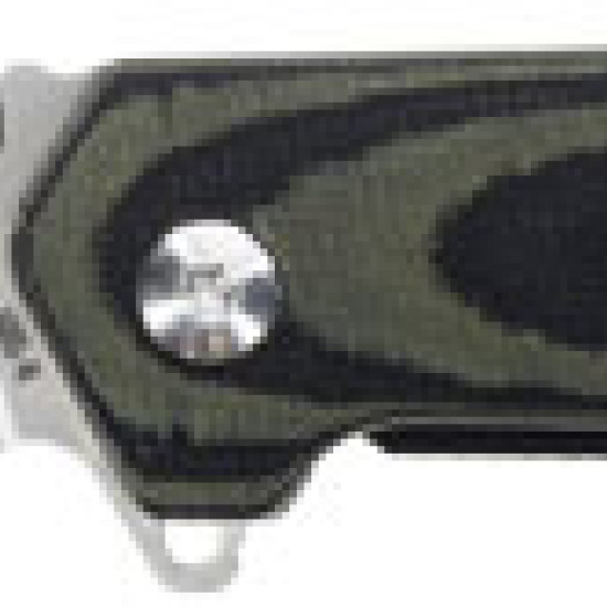 Schrade Knife Lateral Folder 3.25" Aus-10 Od Green/Lam, 1159293, 661120650539