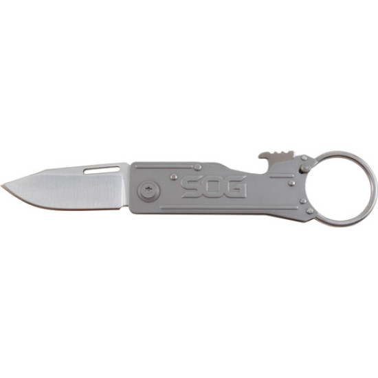 Sog Keytron 1.8" Blade W/ Key Ring Holder Folding Blade, KT1001CP, 729857007993