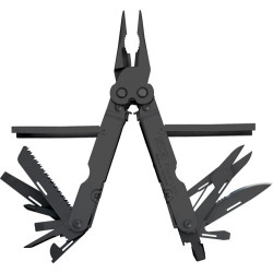 Sog Multi-Tool Powerlock Black Oxide W/Sheath 18 Tools