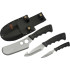 Szco Rite Edge 3Pc Skinning Set W/Black Rubber Hndl/Sheath