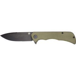 Templar Knife Paladin Folder 3.27" Green Micarta Blk Dp D2