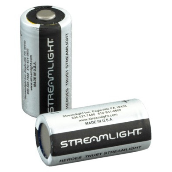 Streamlight Cr123A Batteries Lithium 2-Pack, 85175, 080926851757