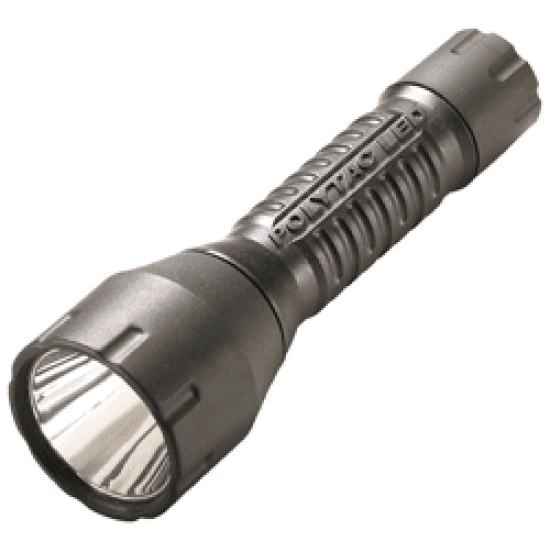 Streamlight Poly Tac Led Hp Tactical Flashlight Black, 88860, 080926888609