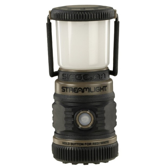 Streamlight Siege Aa Battery Lantern White Led & Red Led, 44941, 080926449411