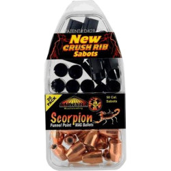 Harvester Scorpion 50 Cal. 240Gr .451 Funnel Point 20Pk