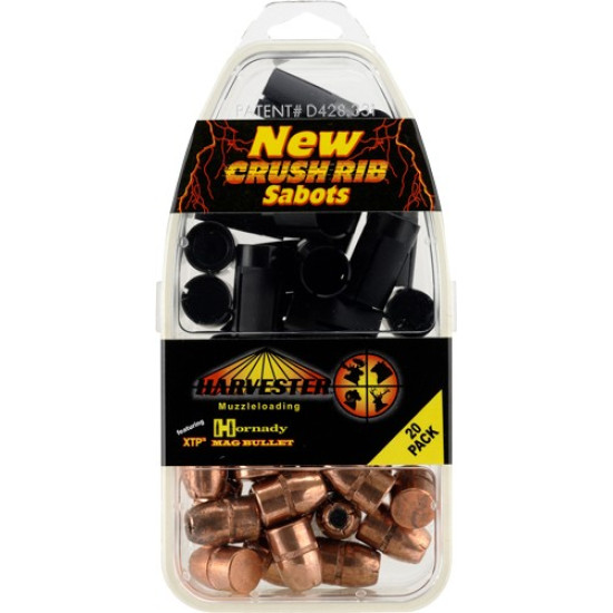 Harvester Xtp 50Cal 240Gr .452 Hornady Xtp Sabot 20Pk, XTP65452, 743491654528