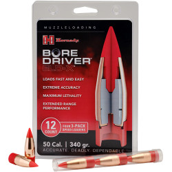 Hornady .50Cal Bore Driver 340Gr. Ftx 12-Count