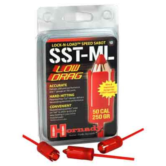 Hornady .50Cal Saboted Bullet .45 250Gr Sst 10Ct 10Bx/Cs, 67270, 090255672701